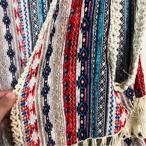 American Southwest Fringed Vest - Picture 3 of 4